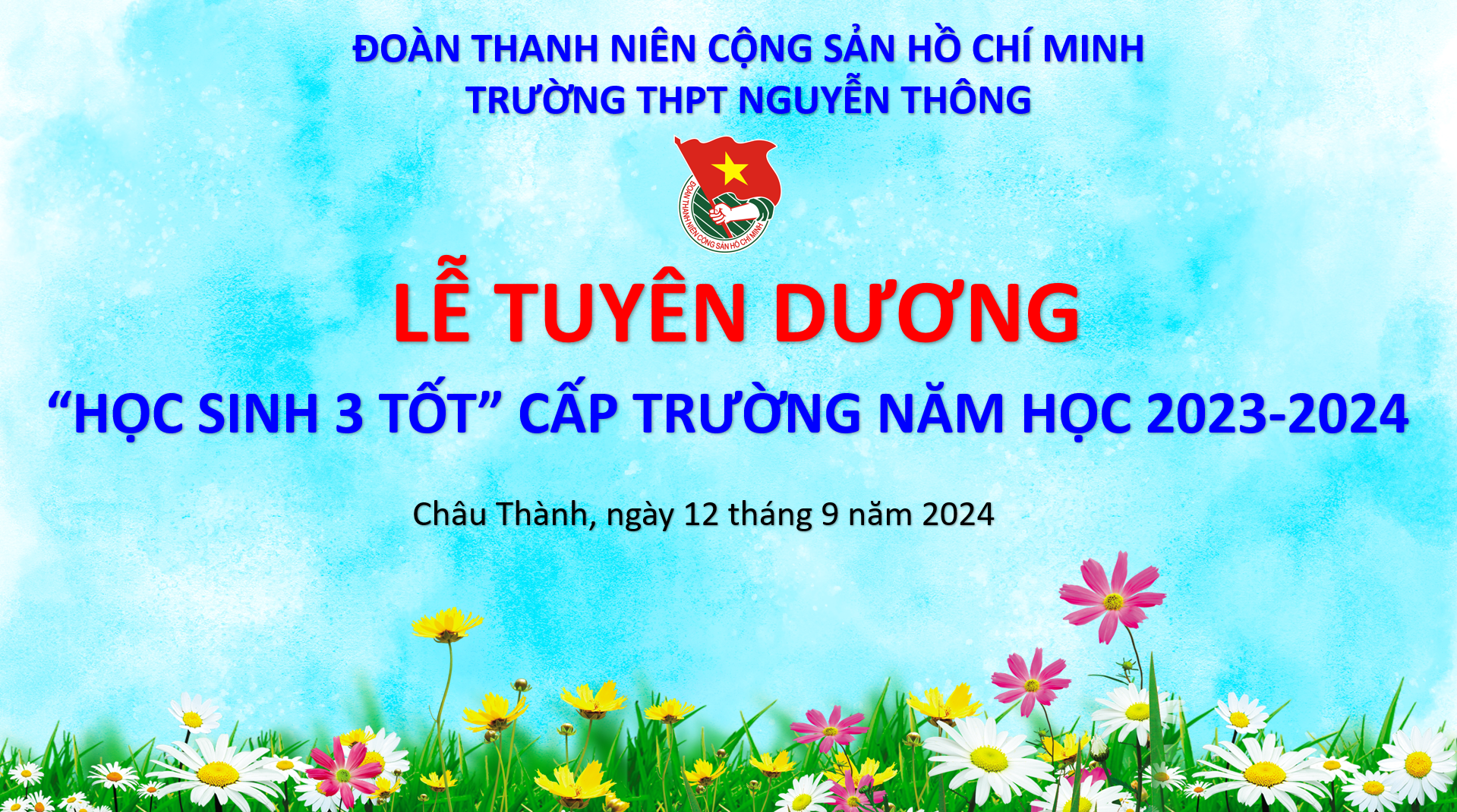 TUYÊN DƯƠNG HỌC SINH 3 TỐT CẤP TRƯỜNG